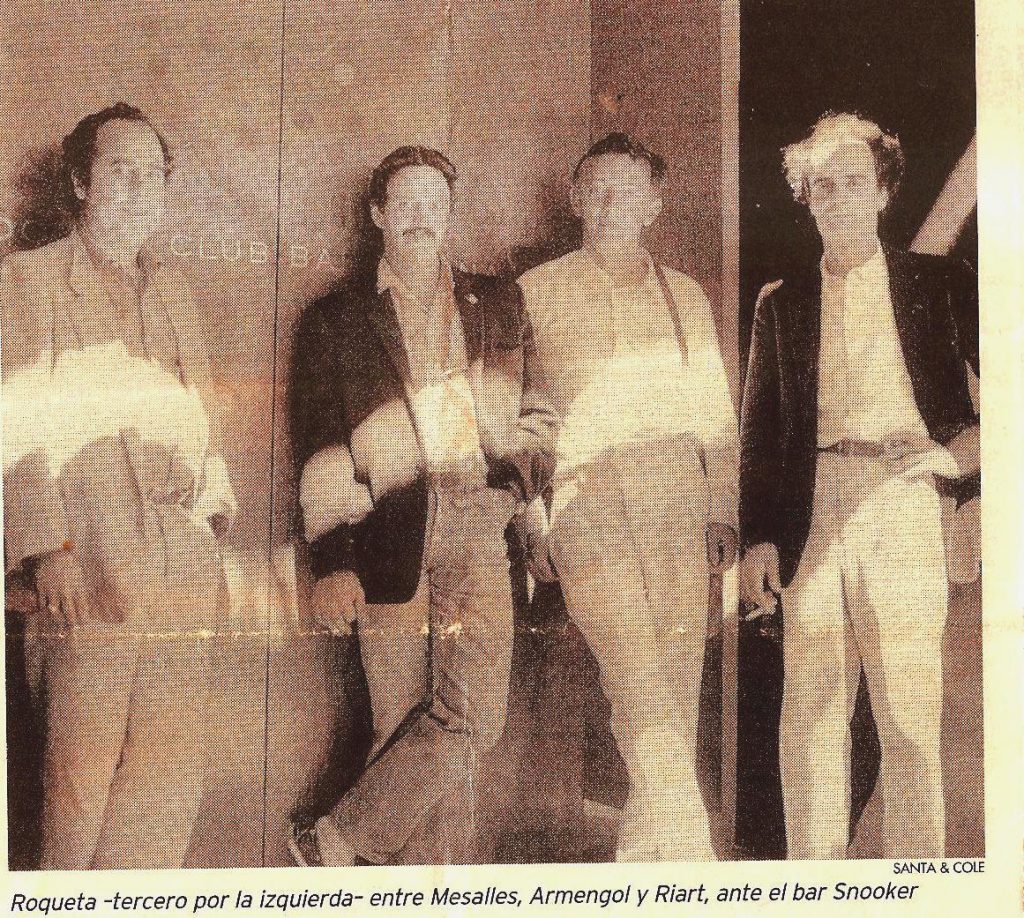 Imagen histórica de Snooker Barcelona